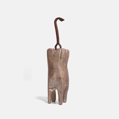 Lot 403 - An American folk art dentist's shop sign