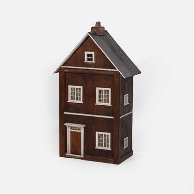 Lot 374 - A scratch-built doll's house