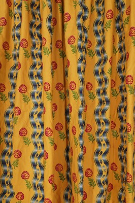 Lot 346 - A pair of Brunschwig & Fils curtains