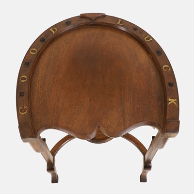 Lot 541 - A 'Good Luck' table