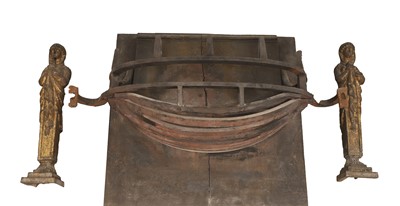 Lot 507 - A Regency fire grate