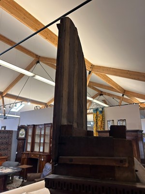 Lot 82 - A George III longcase clock by Wyke & Green, Liverpool