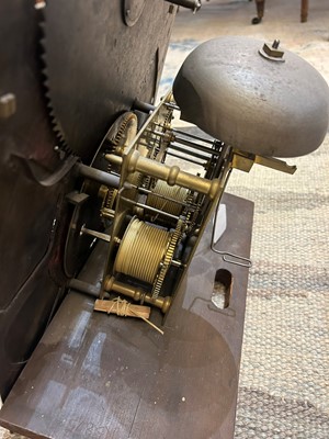 Lot 82 - A George III longcase clock by Wyke & Green, Liverpool