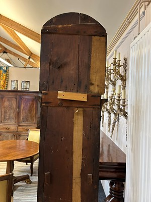 Lot 82 - A George III longcase clock by Wyke & Green, Liverpool