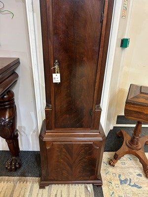Lot 82 - A George III longcase clock by Wyke & Green, Liverpool