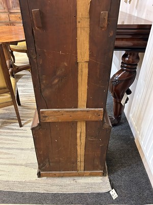 Lot 82 - A George III longcase clock by Wyke & Green, Liverpool