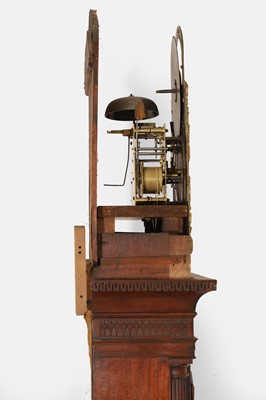 Lot 82 - A George III longcase clock by Wyke & Green, Liverpool