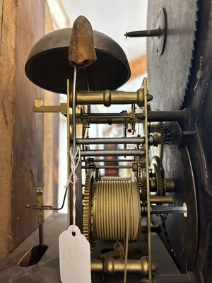Lot 82 - A George III longcase clock by Wyke & Green, Liverpool