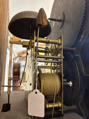 Lot 82 - A George III longcase clock by Wyke & Green, Liverpool