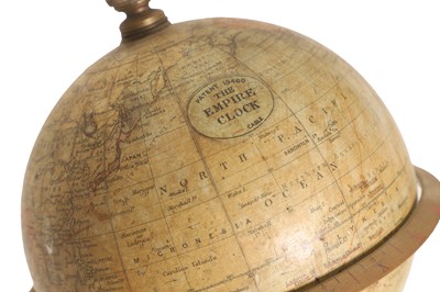 Lot 304 - An Edwardian terrestrial globe chronosphere