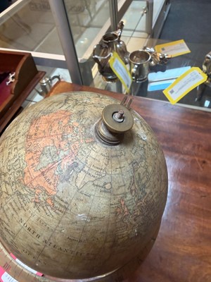 Lot 304 - An Edwardian terrestrial globe chronosphere