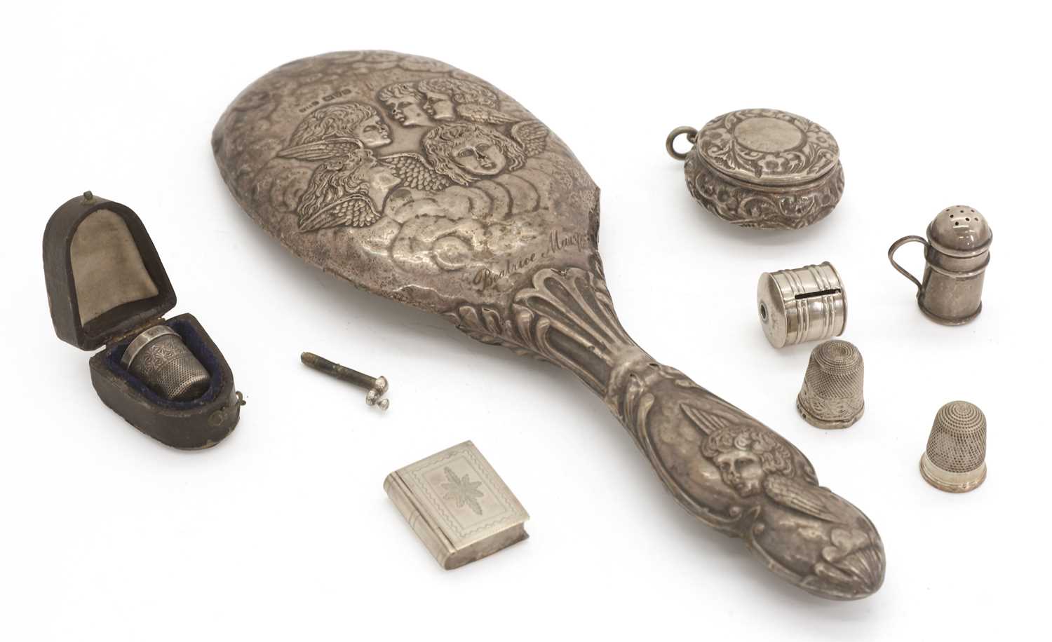 Lot 5 - A collection of silver