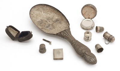 Lot 5 - A collection of silver