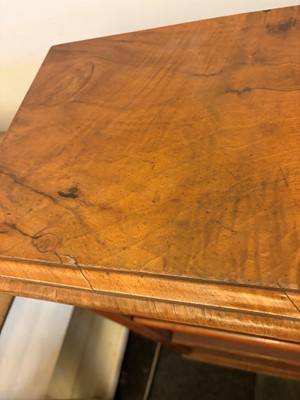 Lot 509 - A walnut open bookcase