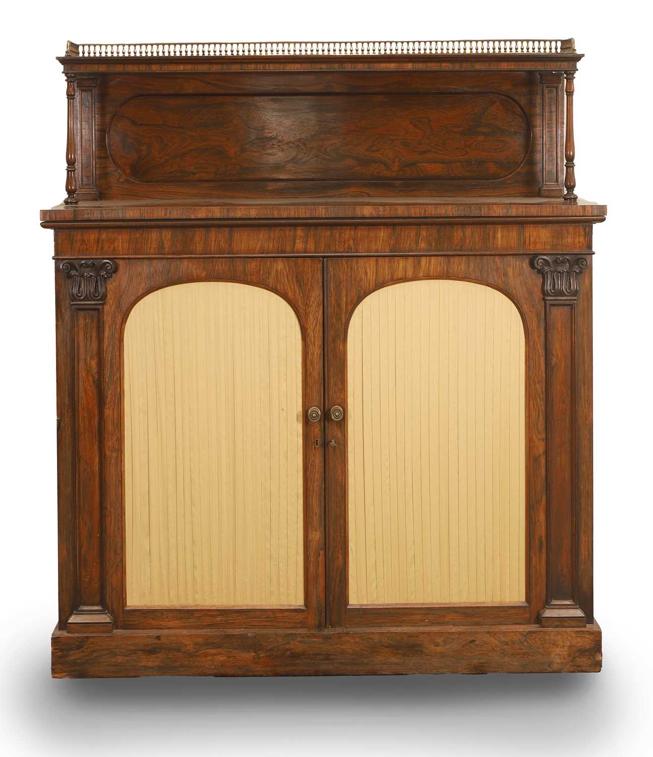 Lot 507 - A Regency rosewood chiffonier