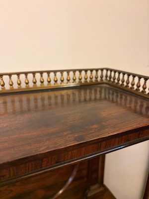 Lot 507 - A Regency rosewood chiffonier