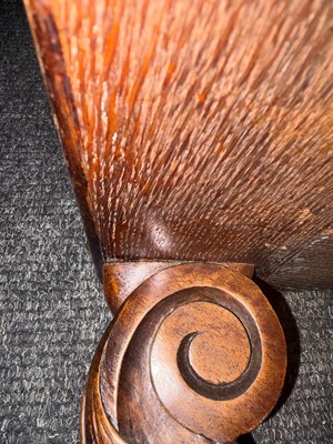 Lot 525 - A Victorian saddle seated stool