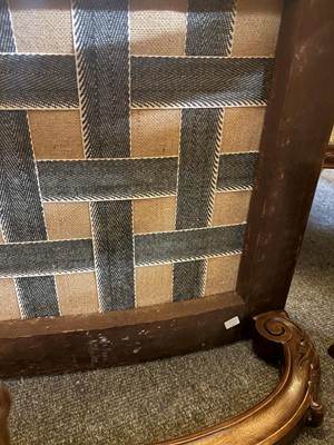Lot 525 - A Victorian saddle seated stool