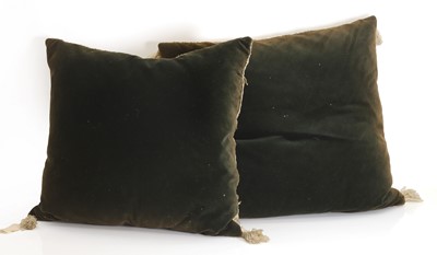 Lot 411 - A pair of tapestry Flemish fragment cushions