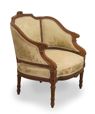 Lot 503 - A Louis XVI-style canapé