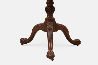 Lot 96 - A George III mahogany tripod table