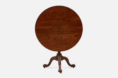 Lot 96 - A George III mahogany tripod table