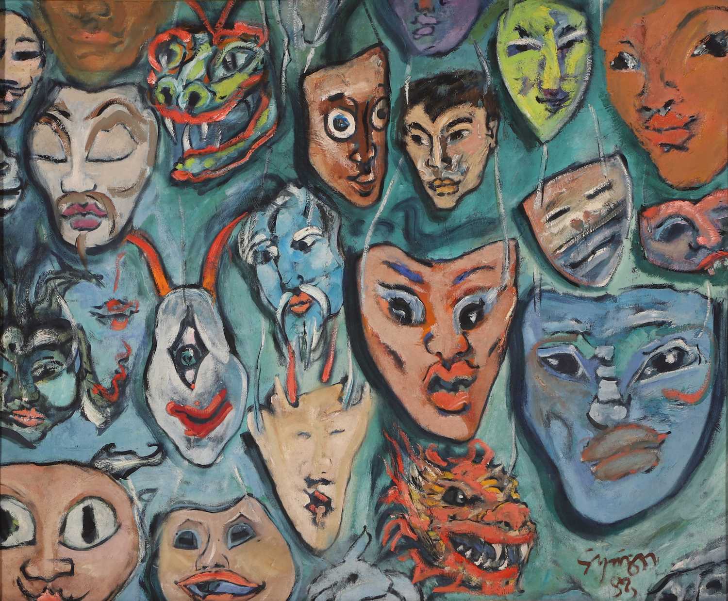 Lot 376 - Ronald Thomas Bierl aka 'Symon' (American, 1947-2020)