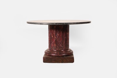 Lot 159 - A marble and hardstone centre table
