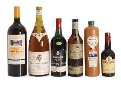 Lot 392 - A selection of wines & spirits