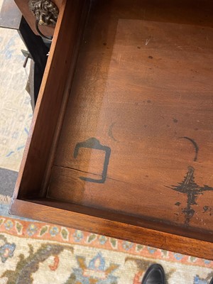 Lot 192 - A Regency mahogany console table in the manner of George Oakley