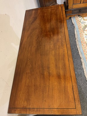 Lot 192 - A Regency mahogany console table in the manner of George Oakley