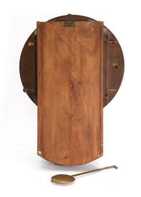 Lot 211 - A drop pendulum wall clock