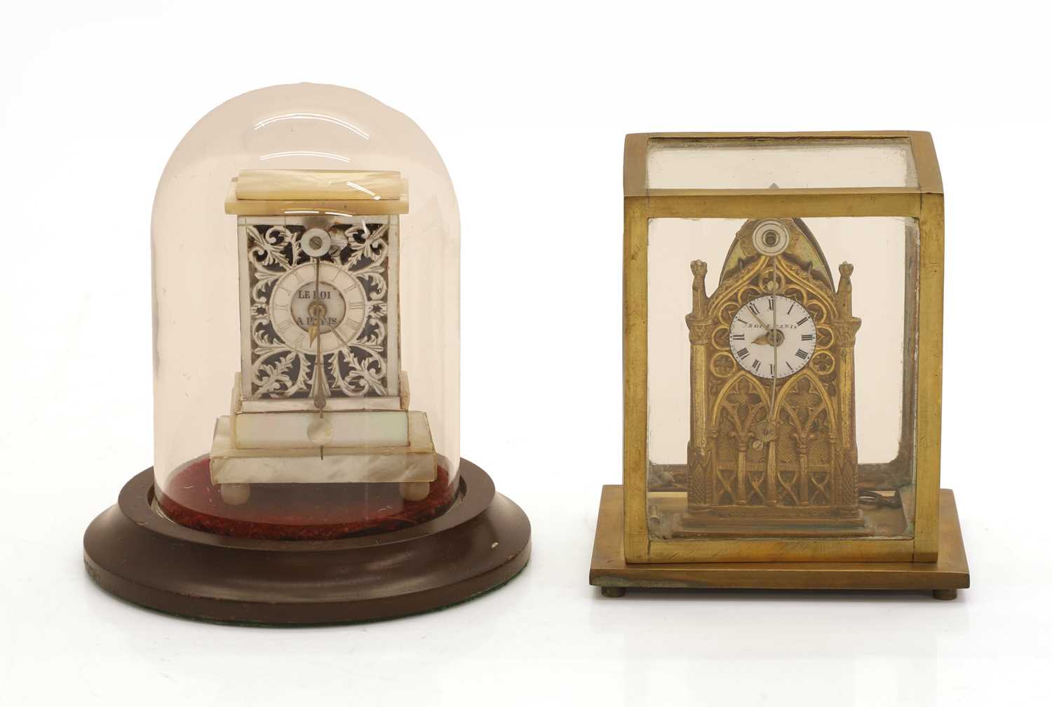 Lot 213 - A miniature timepiece by Le Roy, Paris
