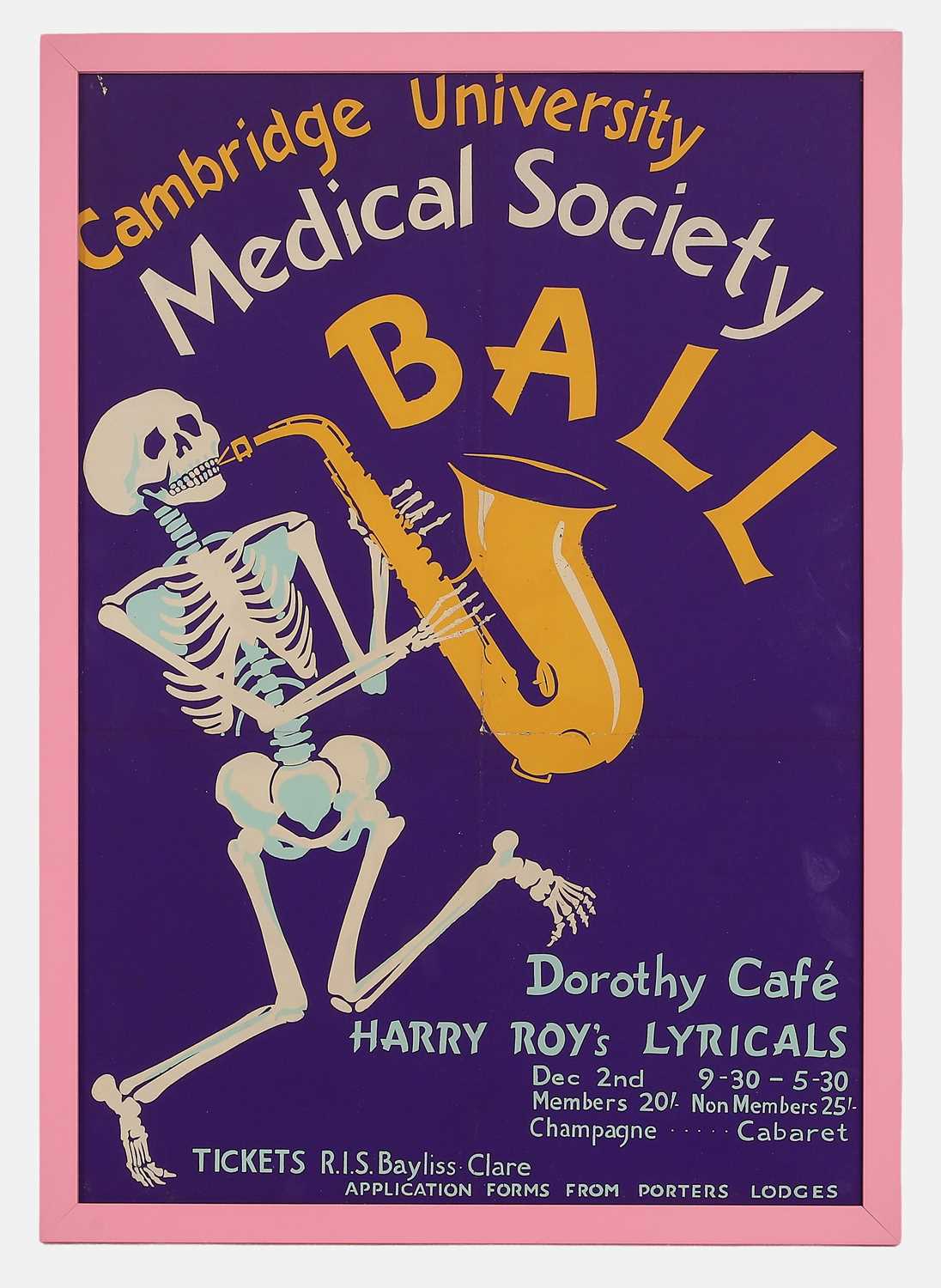 Lot 96 - 'Cambridge University Medical Society Ball'