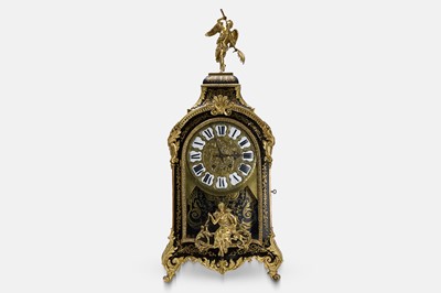 Lot 335 - A large Louis XIV-style boulle and ormolu bracket clock