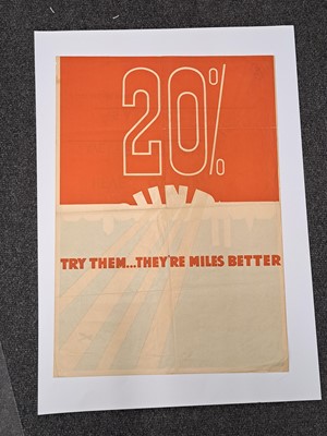 Lot 186 - A mixed group of advertising, art and war posters