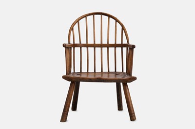 Lot 231 - An ash Windsor chair