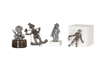 Lot 24 - A group of car mascots