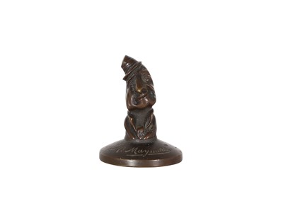 Lot 15 - A 'Mr Maymore' bronze mascot