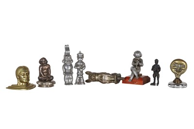 Lot 22 - A group of mascots and other figures