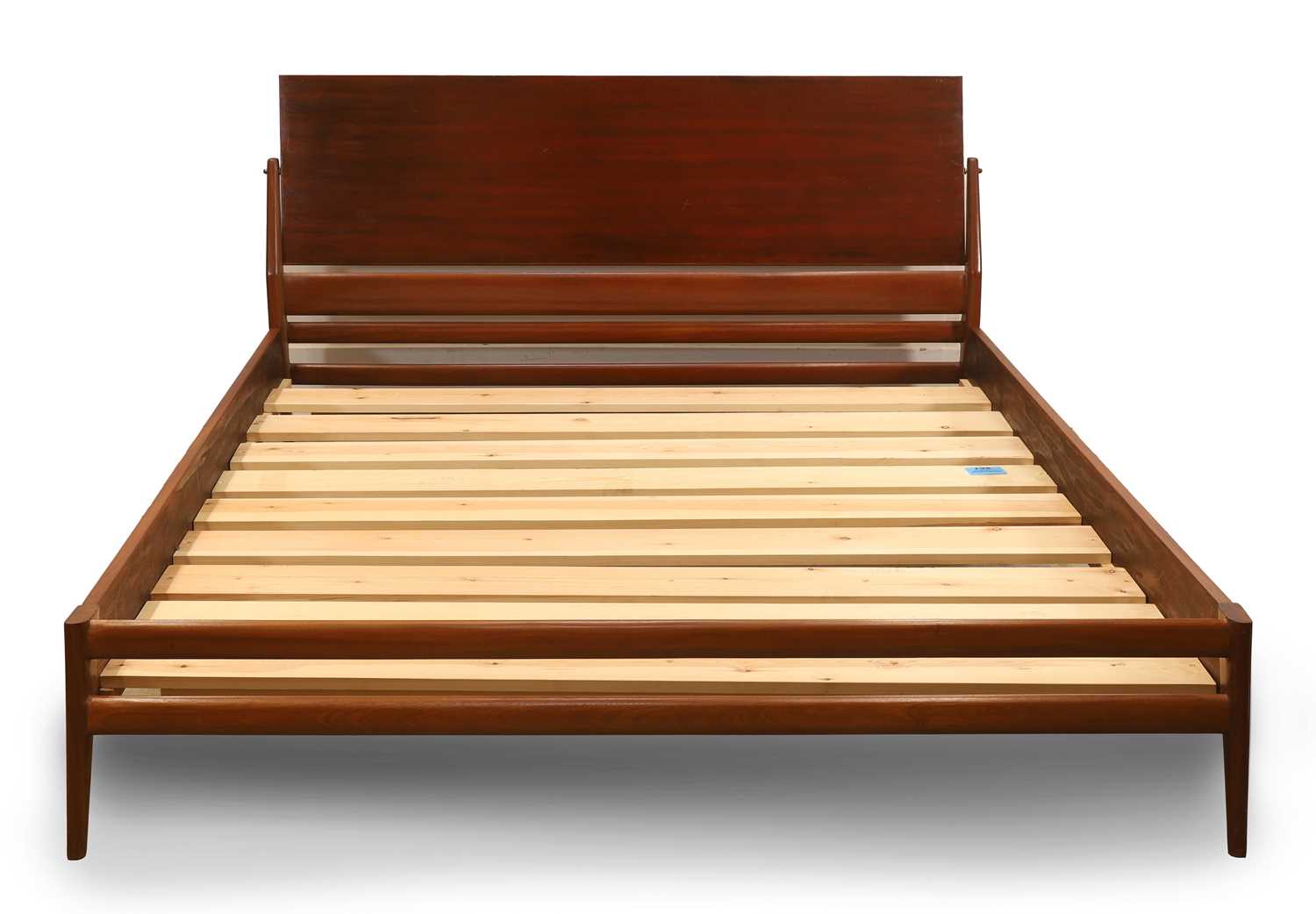 Lot 534 - A Silvio Cavatorta teak double bed