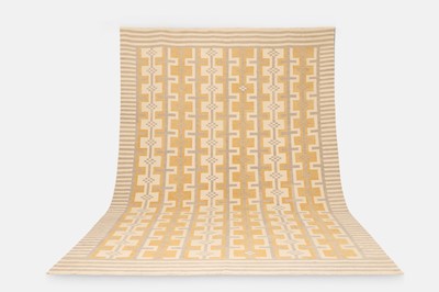 Lot 115 - A flat-weave wool carpet of Scandinavian design