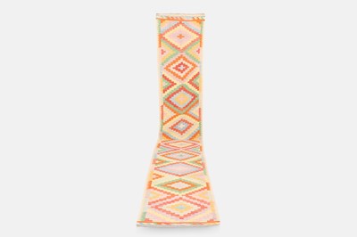 Lot 361 - A flat-weave wool runner of Anatolian design