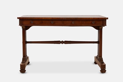 Lot 386 - A George IV mahogany writing table