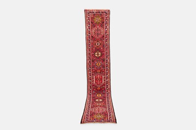 Lot 258 - A Heriz wool runner