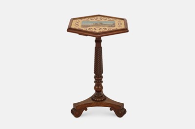 Lot 276 - A William IV mahogany occasional table