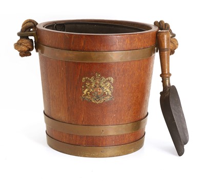 Lot 317 - A coal bucket