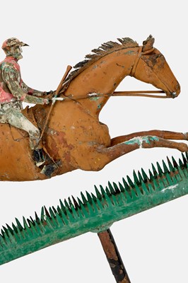 Lot 409 - A painted folk art weathervane