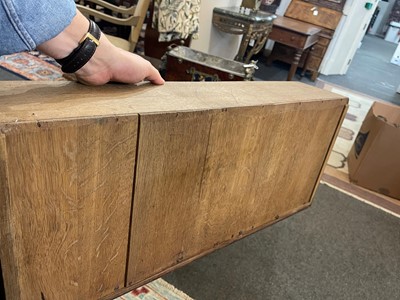 Lot 227 - A George I walnut and feather-banded bachelor's chest