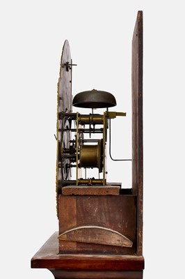 Lot 47 - A George III mahogany eight-day longcase clock by George Allan, Fleet Street, London